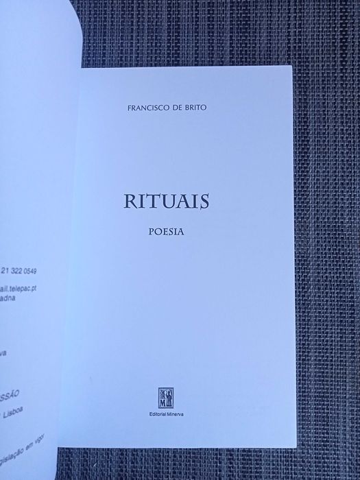 Rituais - Francisco de Brito (portes grátis)64398374920193121