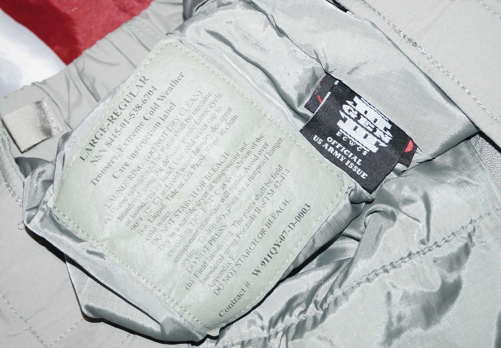 дуже теплі штани чоловічі level 7 GEN III ECWCS USA