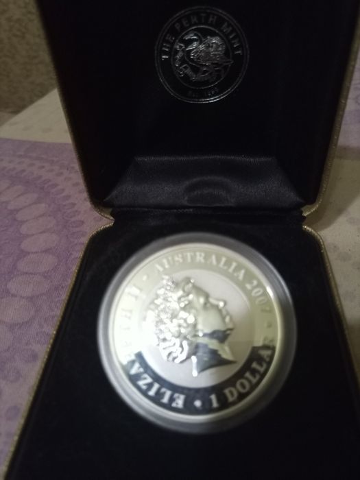 Срібна коала з Австралії.