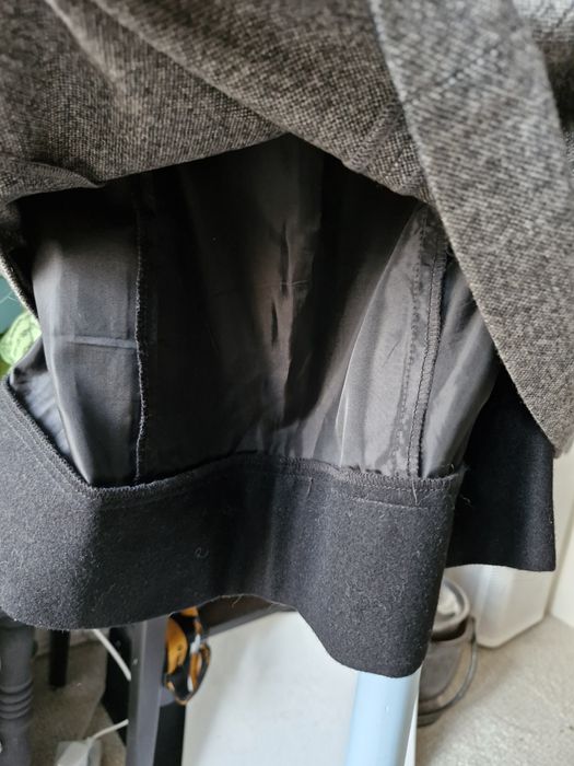 Reserved spódnica S biurowa 50% wełna 36