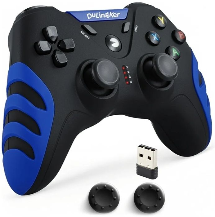 Gamepad DuLingKer Bluetooth/2.4G – PC, PS3, Android, Wibracje, Joystic