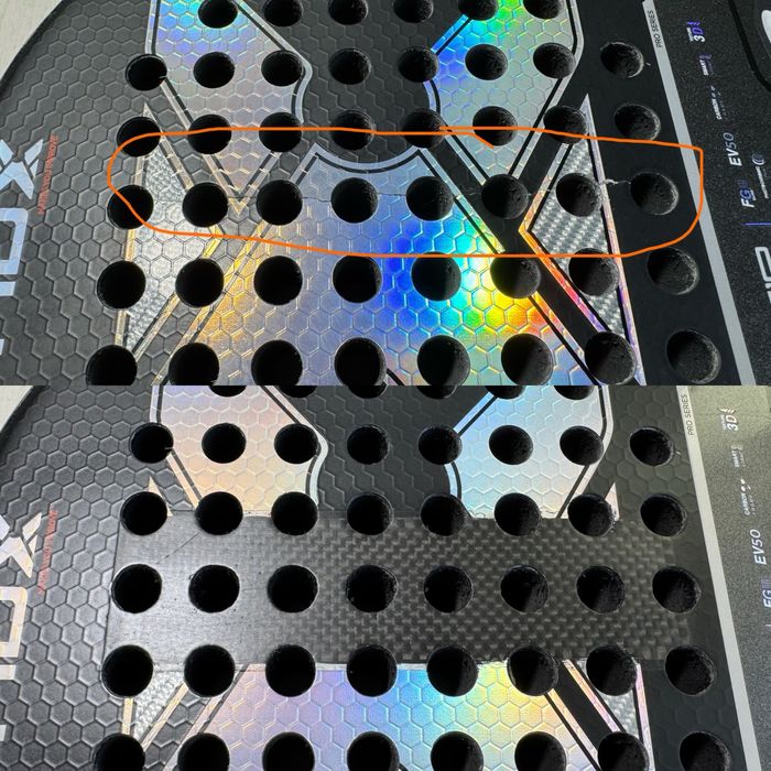 Ремонт ракеток для падела