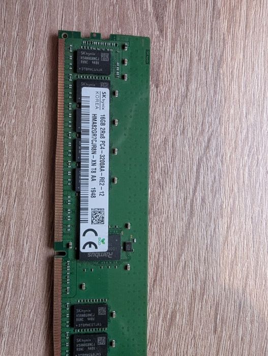 Hynix 16GB DDR4 2Rx8 PC4-3200AA (HMA82GR7CJR8N-XN / HMA82GR7DJR8N-XN)