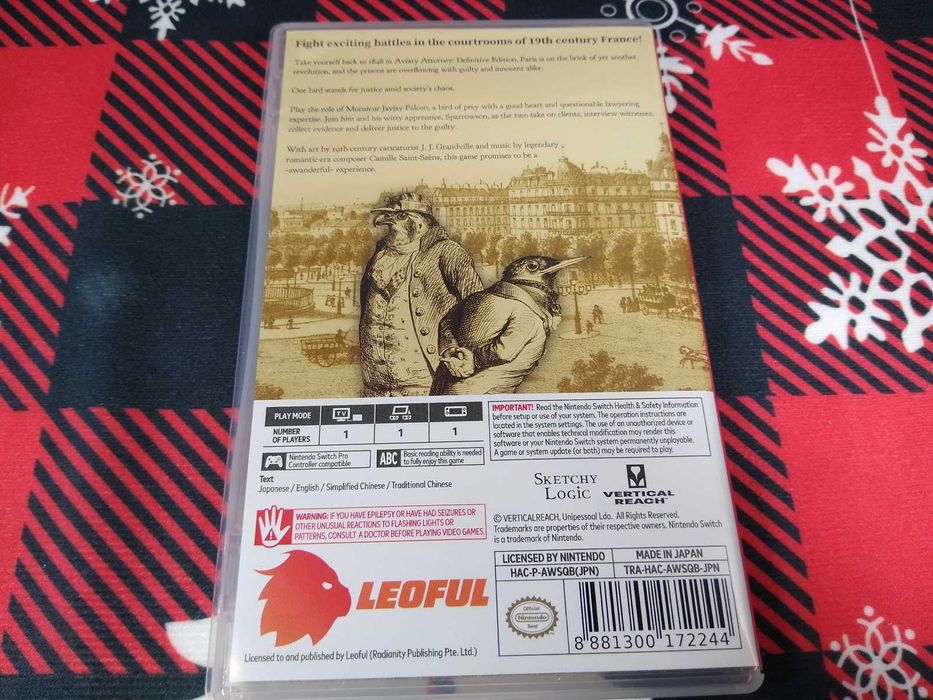 Aviary Attorney Devinitive Edition Nintendo