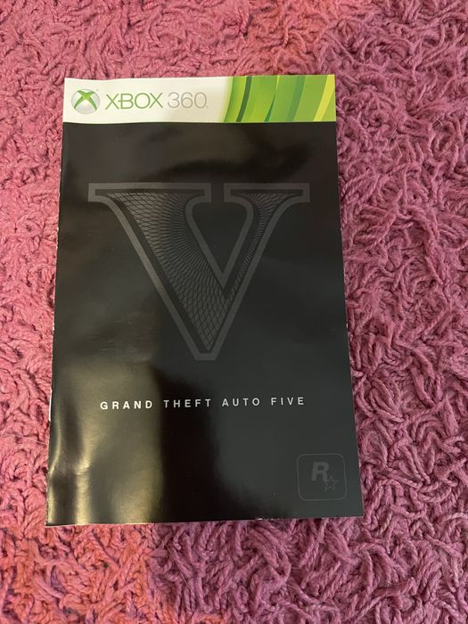 Компакт диск GTA5 для Xbox 360