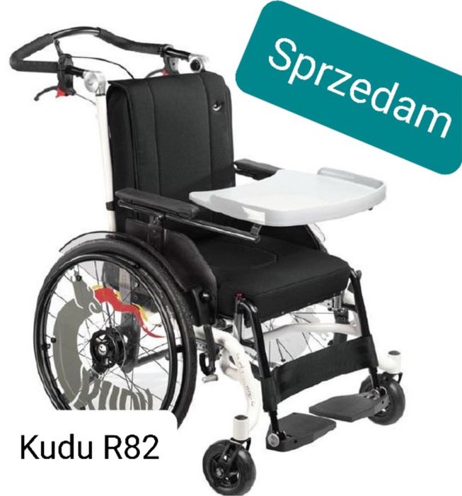 Wozek inwalidzki specjalny z zaglowkiem Kudu R82