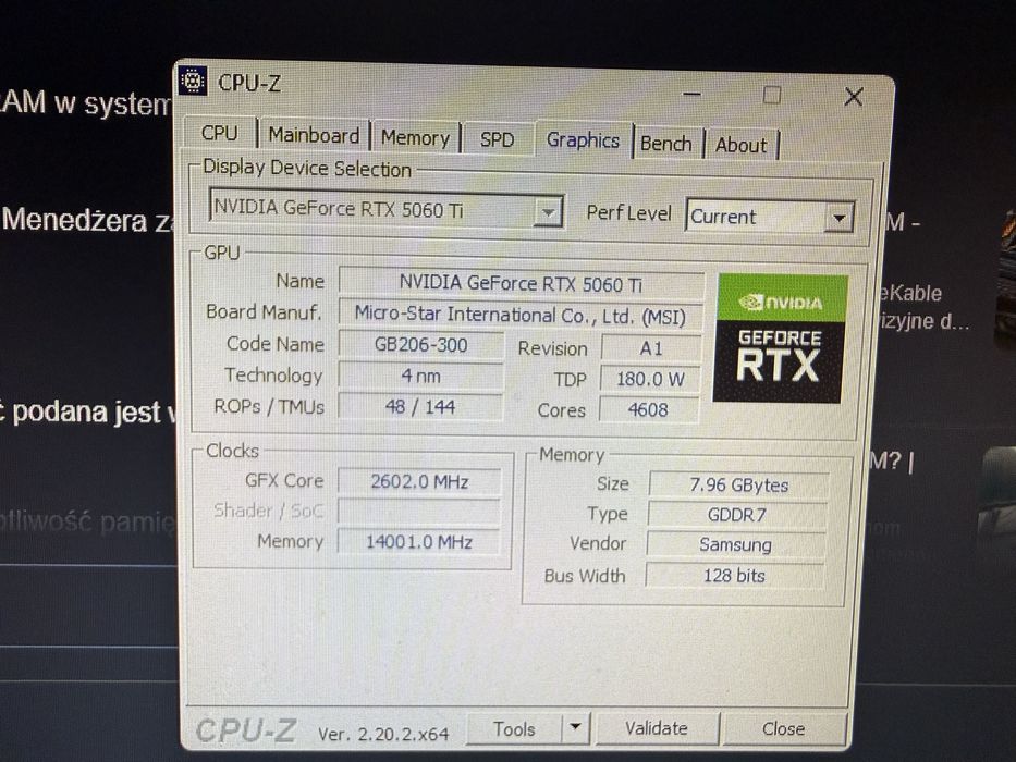 Komputer Gamingowy Ryzen 7 7800x3d GeForce RTX5060TI  DDR5 6000