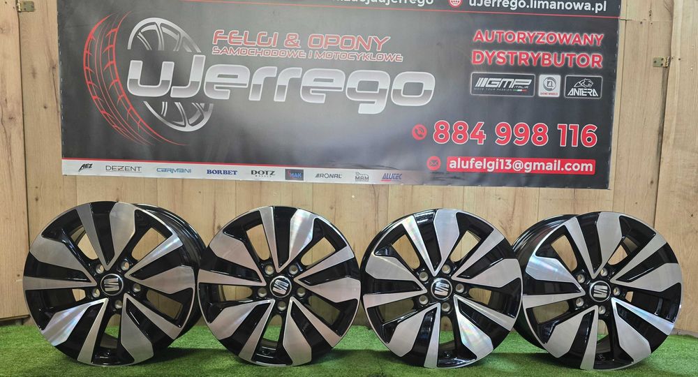Nowe alufelgi SEAT 16x5x112 - Alhambra,Altea,Ateca,Leon,Toledo