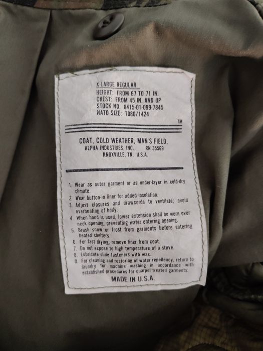 Kurtka M 65 TigerStripe