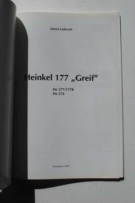 Heinkel He 177 Greif. Monografie Lotnicze 46