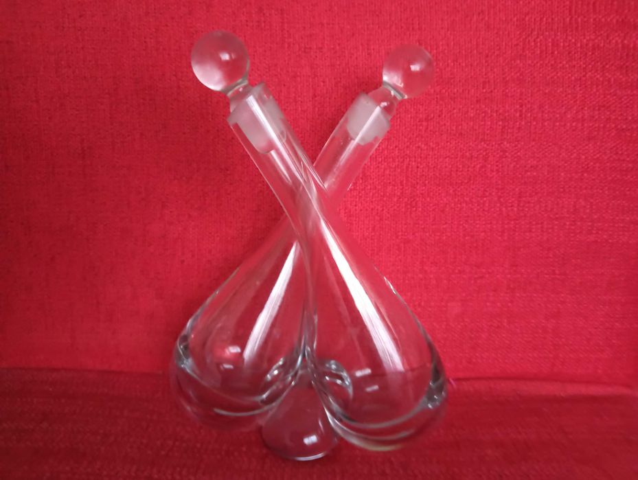 Galheteiro em Cristal 20x14cm