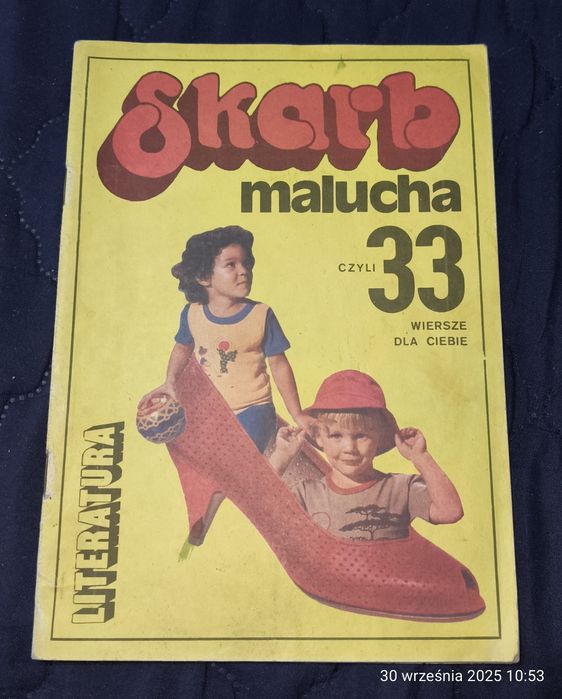 Skarb Malucha gazetka z wierszami PRL vintage retro