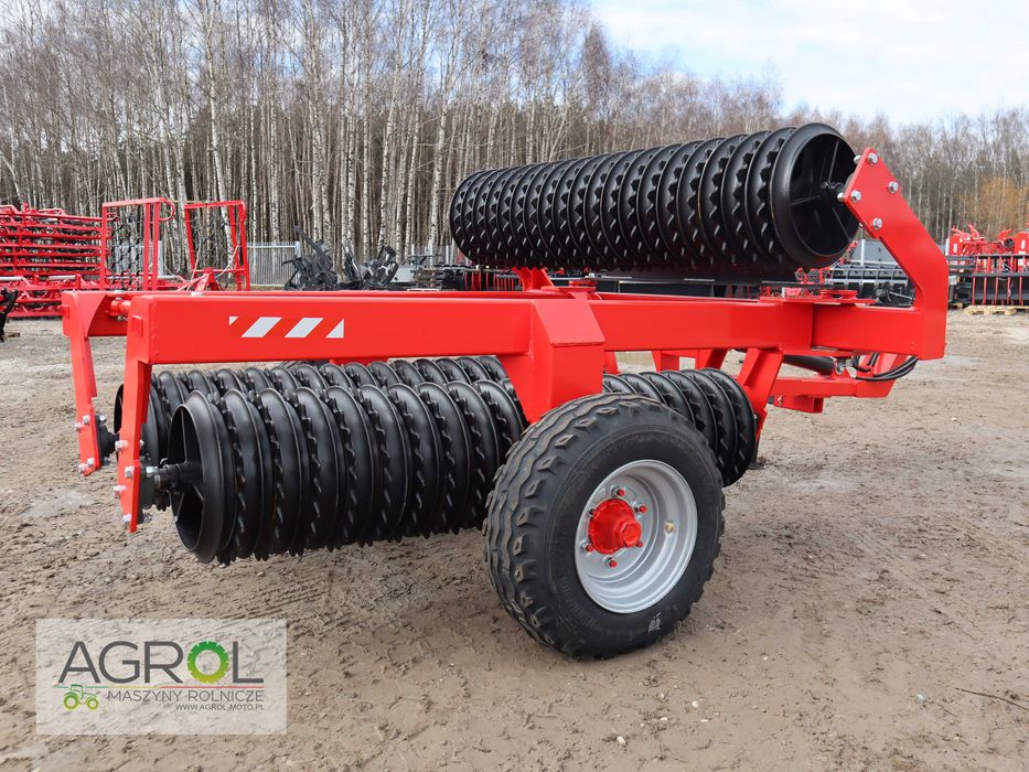 Wał posiewny Cambridge 4-6m Euromasz, Agrofaktory, Intertech włóka hyd