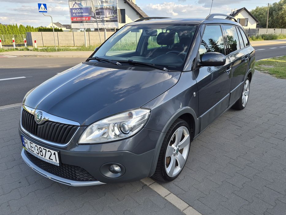 Skoda Fabia Scout 2011r 1.2 benz AUTOMAT, Użytkowane na codzień
