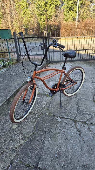 Rower miejski cruiser retro custom