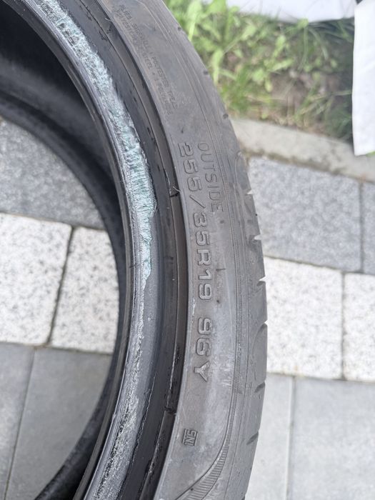 255/35r19 runflat goodyear Eagle F1 Asymetric 3