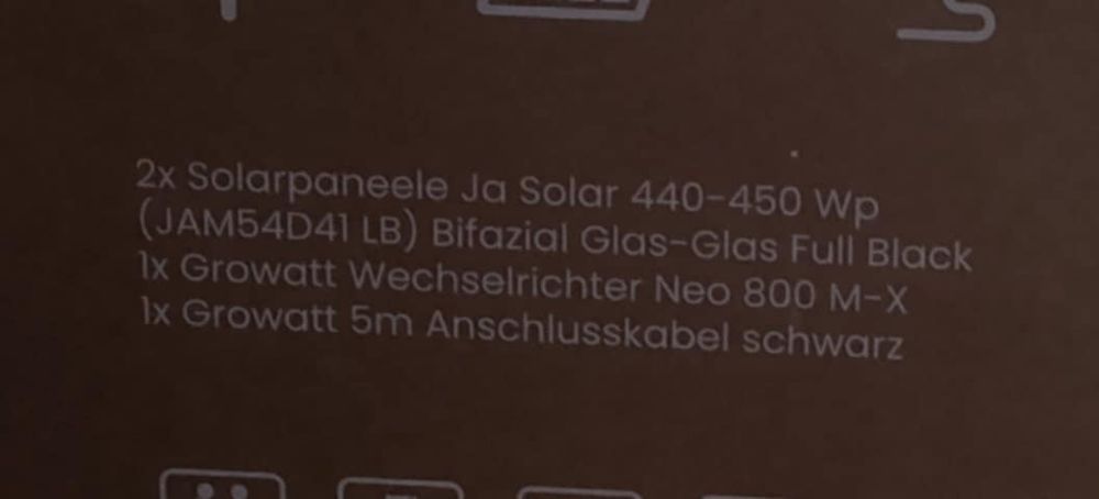 Сонячна станція Ja Solar ( Інвентор, 2 панелі, кабель)