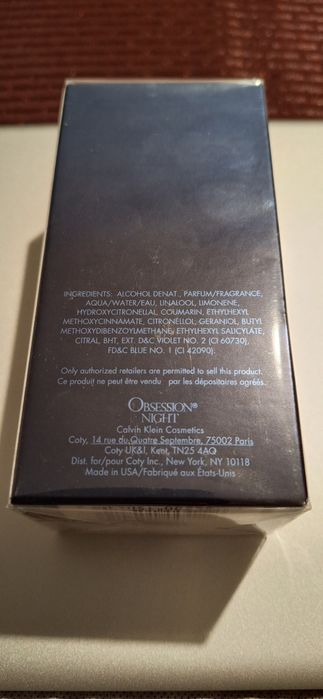 Woda perfumowana Calvin Klein HIGHT Women 100ml.