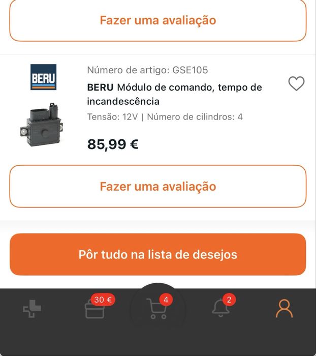 BERU gse105 Módulo comando, temporizador velas de incandescência bmw