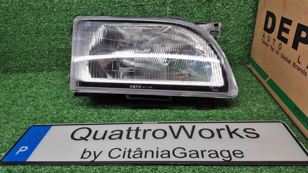 Otica Farol Direito Ford Transit MK4 1994 a 2000 Ref. 431-1151R-LD-EM NOVO DEPO