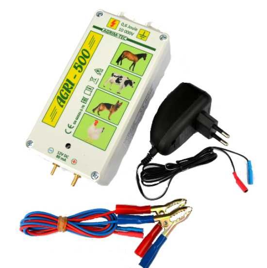 Elektryzator AGRI-500 sieciowo-akumulatorowy 0,6J