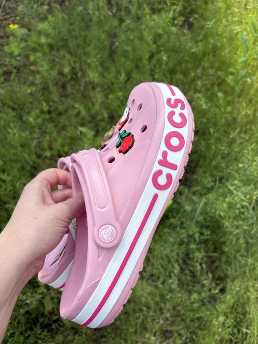 Крокси жіночі рожеві Crocs оригінал 37, 38, 39 розмір