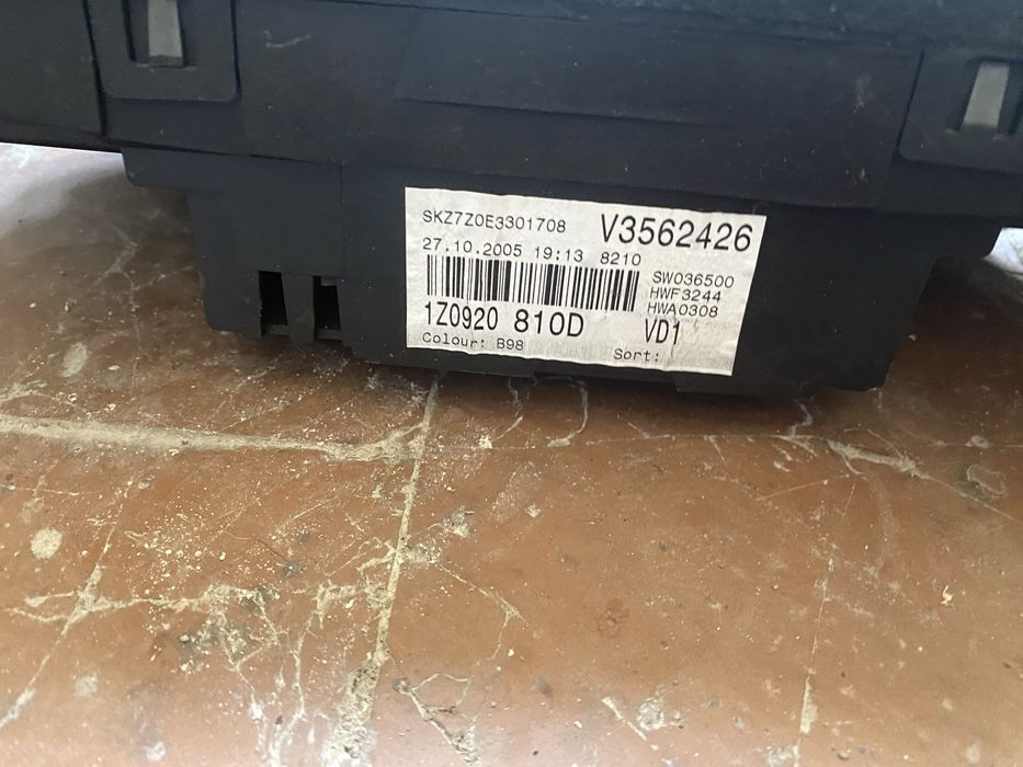 Щиток приборів Шкода Октавія А5