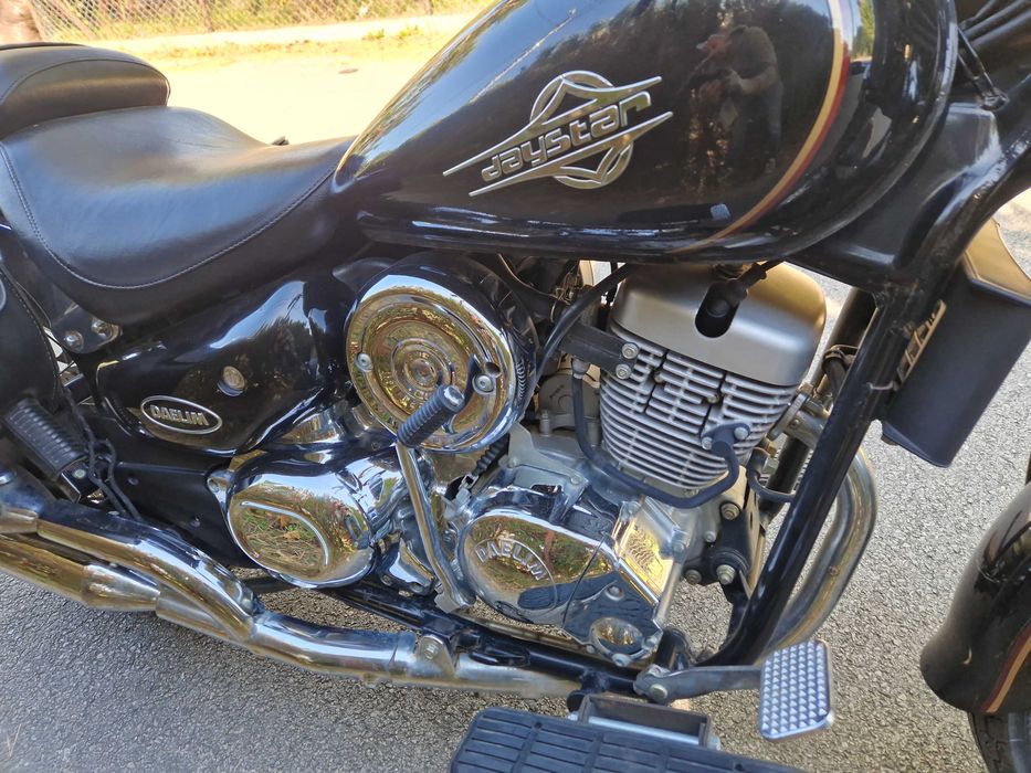 Daelim VL 125 cm3 2006r kufry niski przebieg V126 wl intruder
