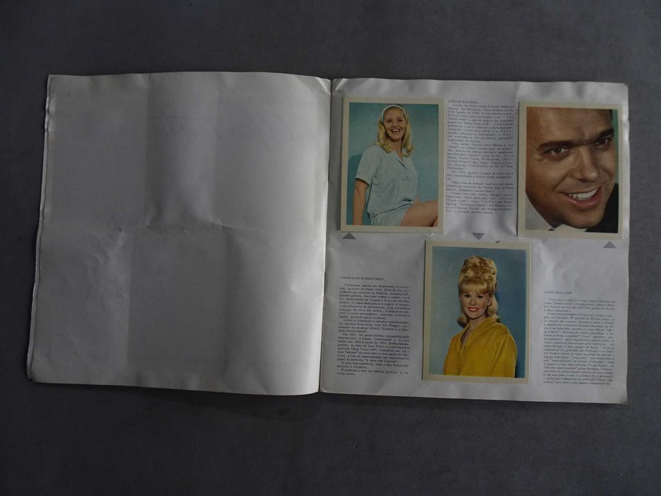 Caderneta de cromos completa Ídolos do Espectáculo