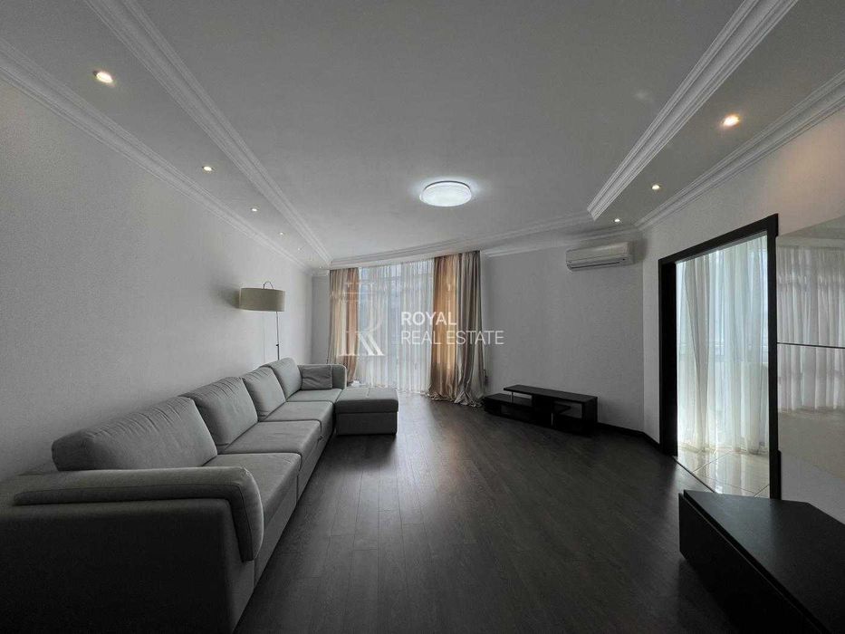 Оренда Квартира Київ ЖК Park Stone 3 кімнати 116 м² 4/22 поверх 2 спальні Кухня-вітальня Якісний ремонт Балкон Паркінг Охорона Набережна