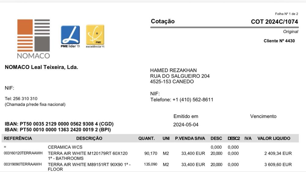 Revestimento Terra Air White – Sobras de Obra (Preço Imbatível)