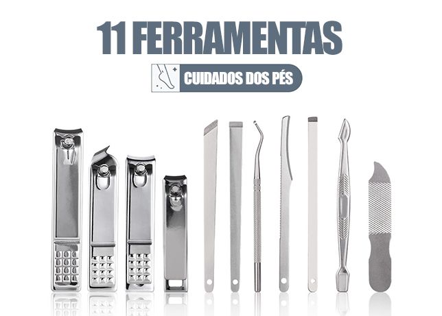 Acessorios para manicure e pedicure profissional - 26 Pcs