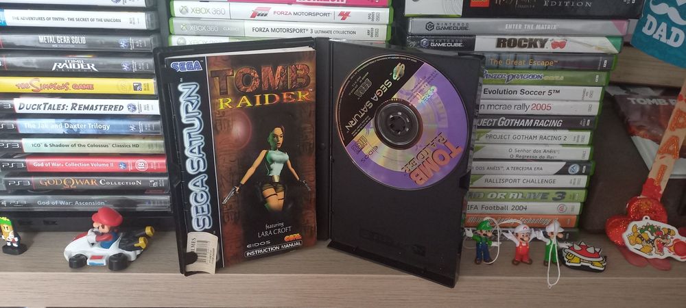 Jogo Sega Saturn Tomb Raider