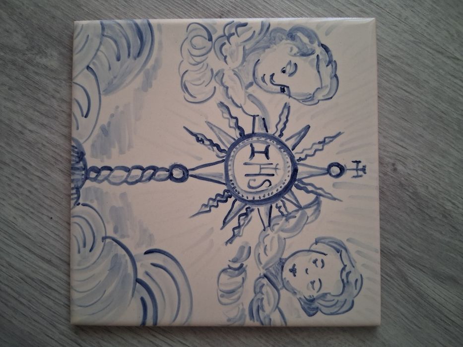 Azulejo com o Santíssimo Sacramento