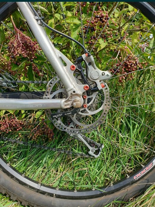 Rower MTB XC Cube Reaction uszkodzona rama 22cale koła 26cali