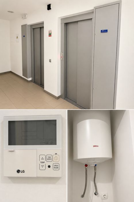 T1 anual a 600 m da Praia da Oura | 2 WC, varanda e AC