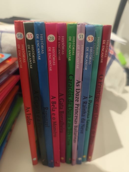 Conjunto de 10 livros