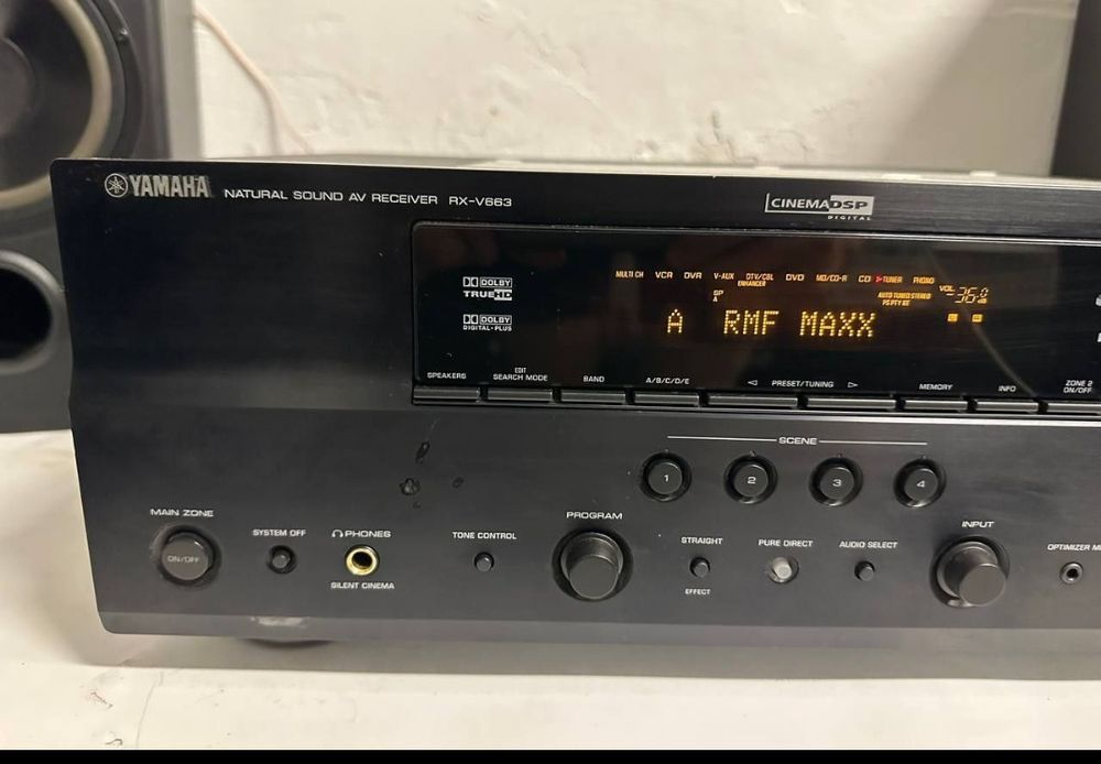 7.1 AV Amplituner Yamaha RX-V 663, HDMI, 7*130 Watt