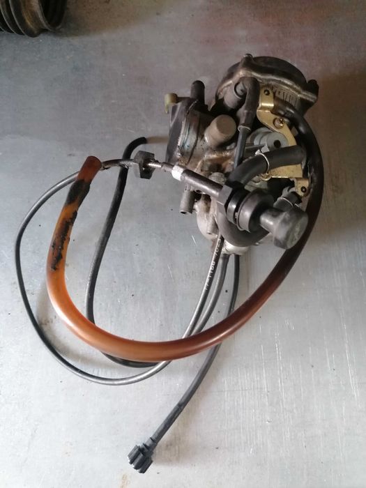 Carburador e guia de corrente klx 650r