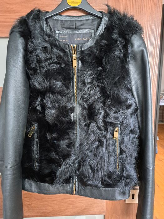 Idealna kurtka z naturalnej skóry z barankiem