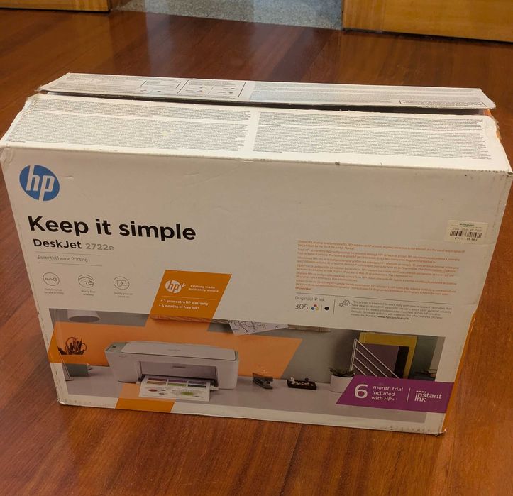 Impressora HP DeskJet 2722e