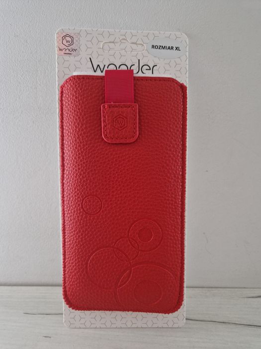 Kieszonka WONDER Deko (ROZMIAR XL) do Samsung S23 / S23 Plus Czerwony