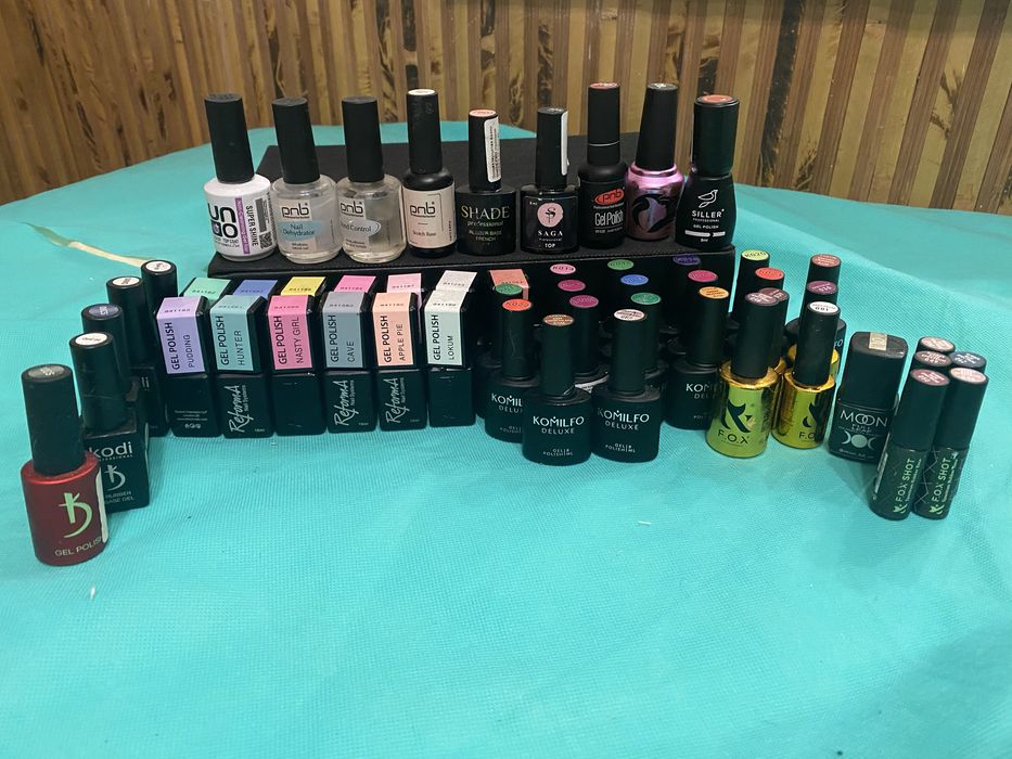 Гель лаки komilfo,reforma,kodi,fox