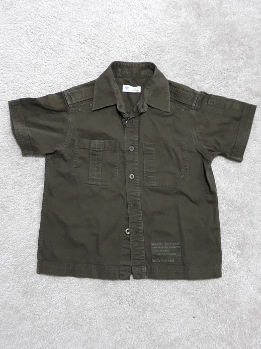 Koszula chłopięca 98 cm krótki rękaw