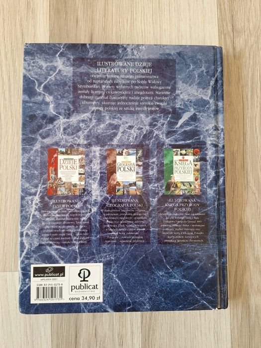 Ilustrowane dzieje literatury polskiej książka