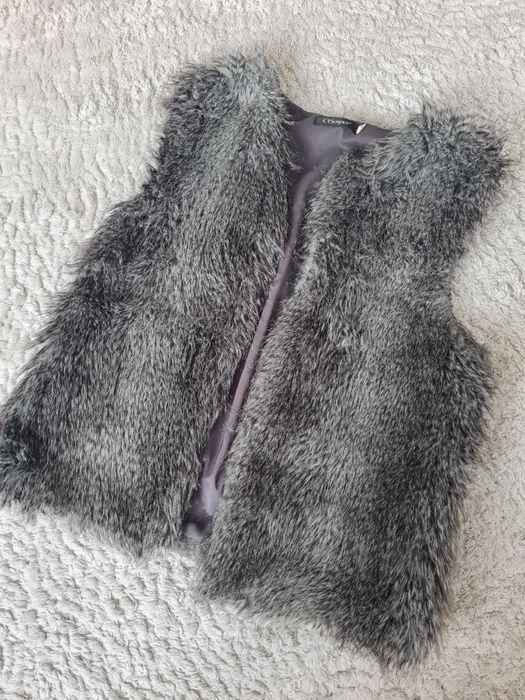 Kamizelka z futerkiem rozmiar M