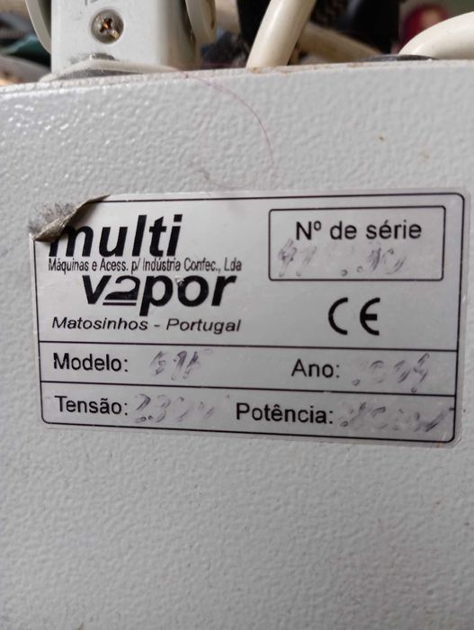 Caldeira de 2 ferros  + Caldeira de 1 ferro + Mesa de aspiração