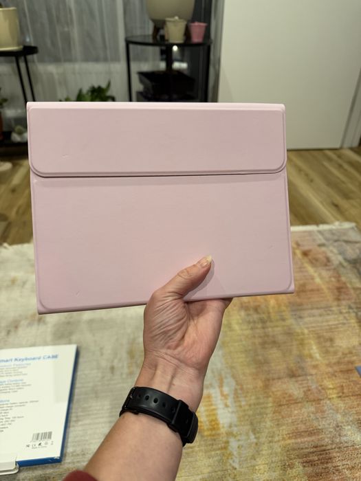 Smart Keyboard Case для iPad 11" з тачпадом, чохол, лавіатура, рожевий