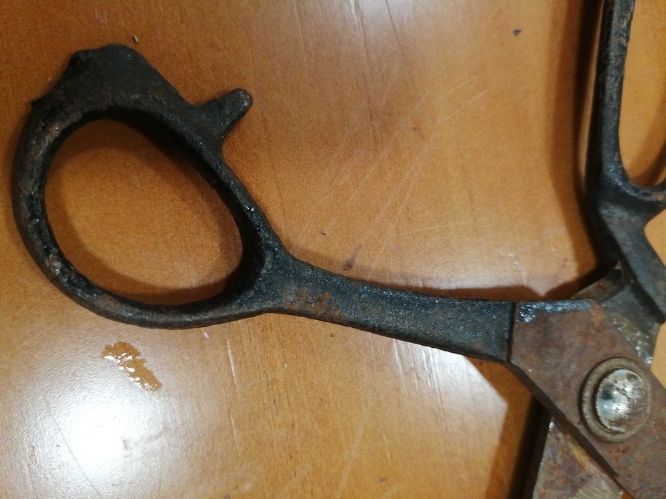 tesoura antiga de alfaiate, portes grátis