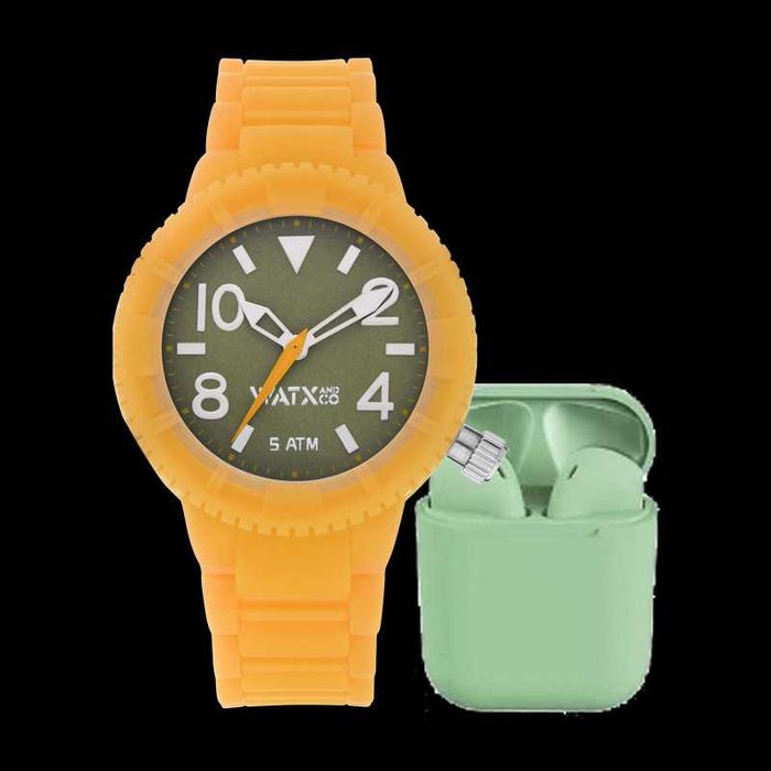 Relógio watx and colours para senhora + auriculares